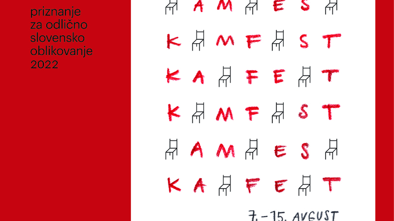 Naš plakat prejel priznanje za odlično slovensko oblikovanje