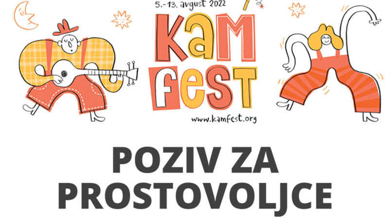 Kamfest išče prostovoljce!