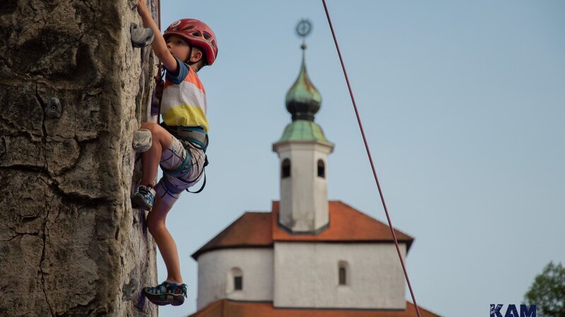 Premični plezalni stolp | v Samčevem predoru